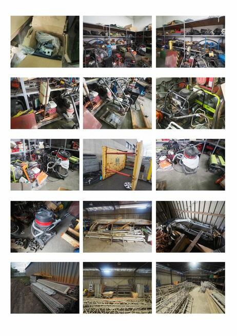 Wyposażenie Narzędziowni oraz sprzęt komputerowy