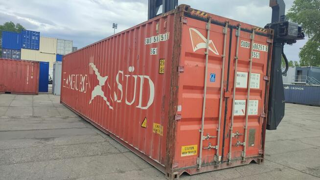 Sprzedam używany kontener morski 40HC CW dostępny od ręki