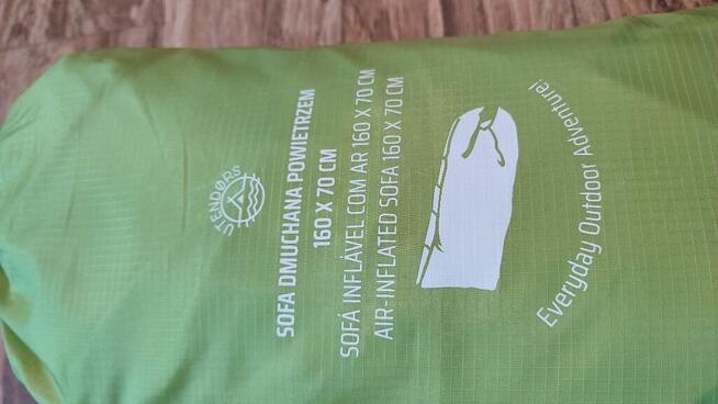 Sofa dmuchana powietrzem 160x70cm