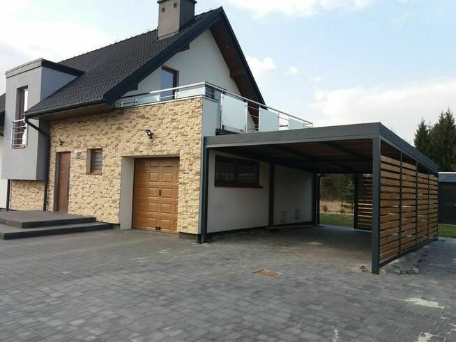 Wiata garażowa. Garaż. Z pom gospodarczym.