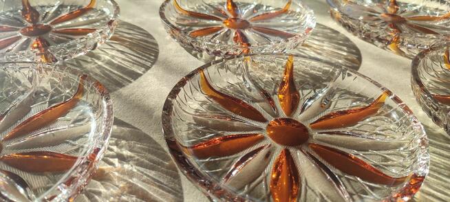 Zestaw kryształów kolekcjonerskich - Vintage / Art Deco