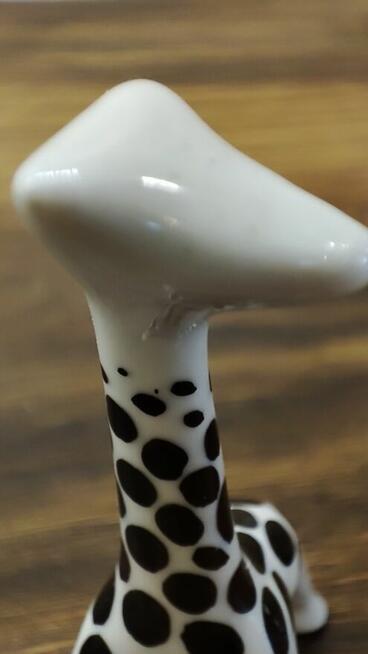 Porcelanowa figura Żyrafa - Ćmielów, projekt Hanny Orthwein