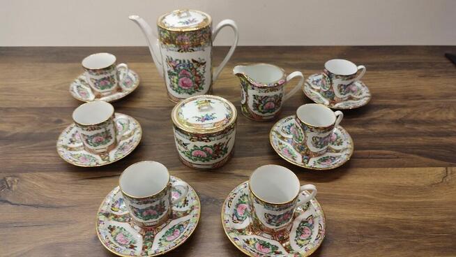 Serwis do kawy - porcelana chińska Vintage