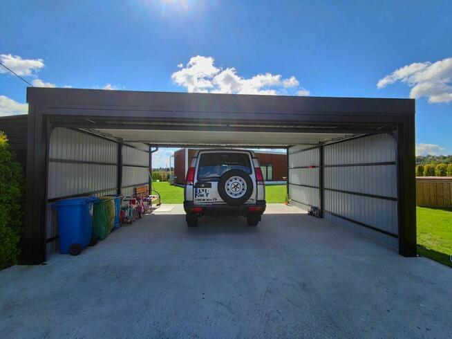 Nowoczesne wiaty garażowe, carporty stal, aluminium
