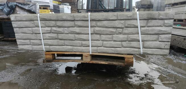 Ogrodzenie Betonowe H25 H50 dostępne w różnych wzorach