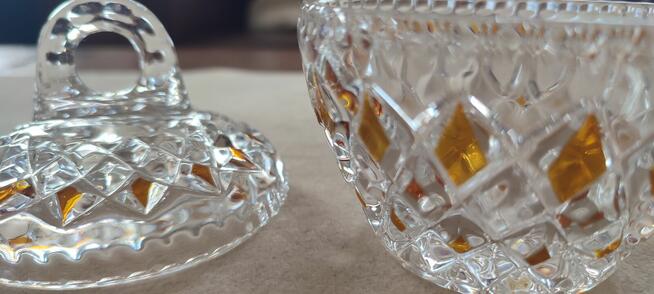 Zestaw kryształów kolekcjonerskich - Vintage / Art Deco