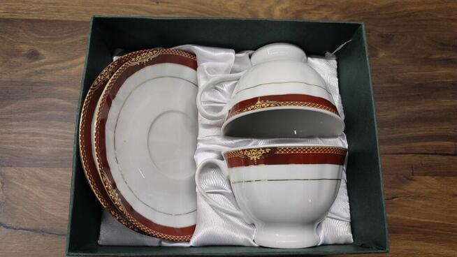 Serwis do kawy - porcelana japońska kpl
