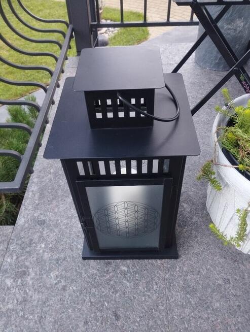 Duży lampion z kwiatem życia