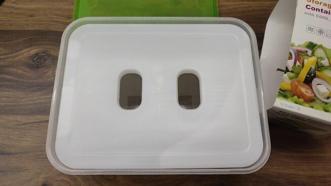 Pojemnik na żywność/fresh lunch box z wkładem chłodzącym-3l