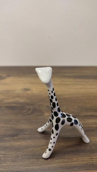 Porcelanowa figura Żyrafa - Ćmielów, projekt Hanny Orthwein