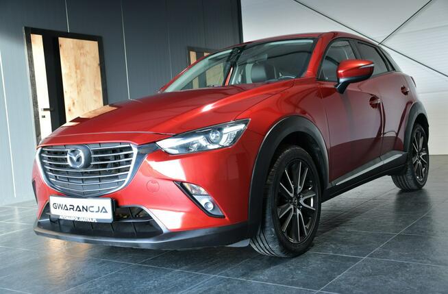 Mazda CX-3 nawi|asystent pasa ruchu|full led|skóra|kamera cofania|pół skóra|4x4