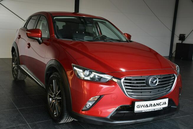Mazda CX-3 nawi|asystent pasa ruchu|full led|skóra|kamera cofania|pół skóra|4x4