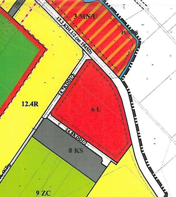 Działka usługowa Święta Katarzyna gm. Siechnice