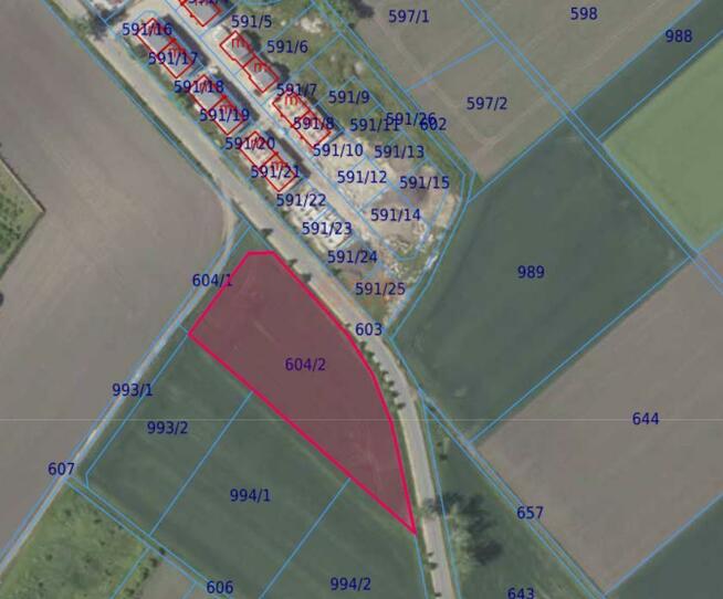 Działka usługowa Święta Katarzyna gm. Siechnice