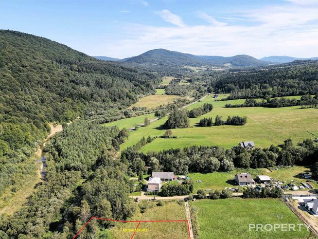 Działka usługowa Uście Gorlickie