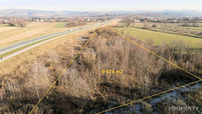 Działka usługowa Nowy Sącz Święta Helena, Teodora Axentowicza