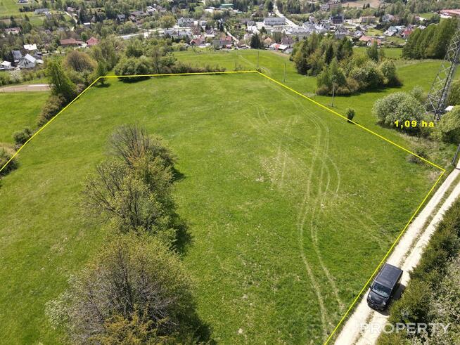 Działka usługowa Łabowa