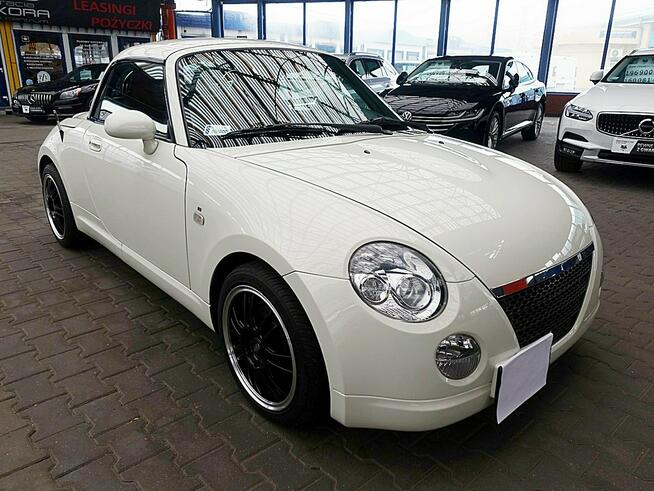Daihatsu Copen JAPOŃSKI KABRIOLET ROADSTER Tylko 65 TysKm Biała Perła Skóra+Klima