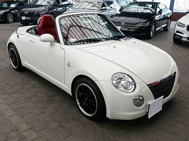 Daihatsu Copen JAPOŃSKI KABRIOLET ROADSTER Tylko 65 TysKm Biała Perła Skóra+Klima