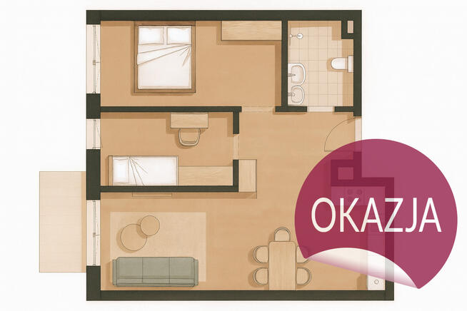 ⭐ ★ Katowice 3 pok. Gotowe do odbioru ⭐ ★