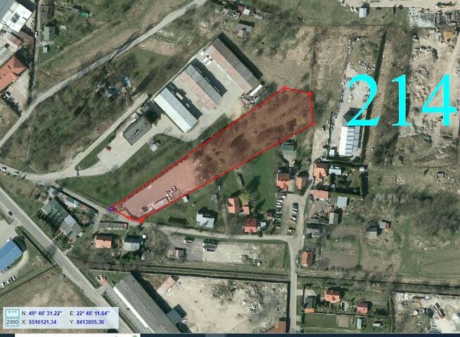 Działka z WZ w strefie usług.-magaz. w Przemyślu