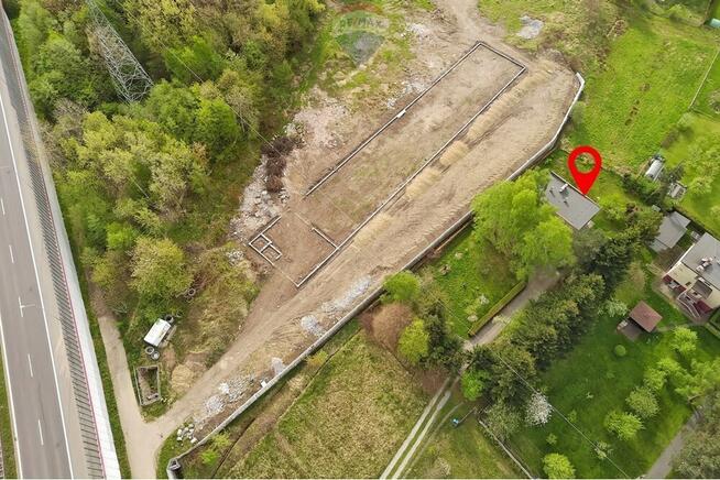 Inwestycyjne 3590m2 przy głównej drodze Komorowic