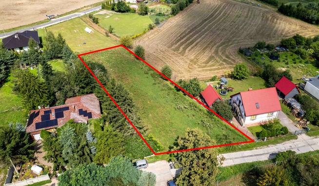 Duża działka przy Puszczy Zielonce