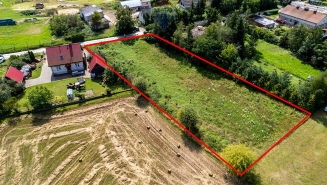 Duża działka przy Puszczy Zielonce