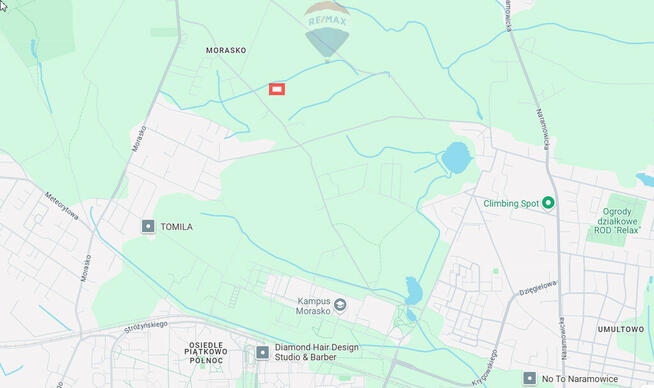 BARDZO ATRAKCYJNA DZIAŁKA NA MORASKU