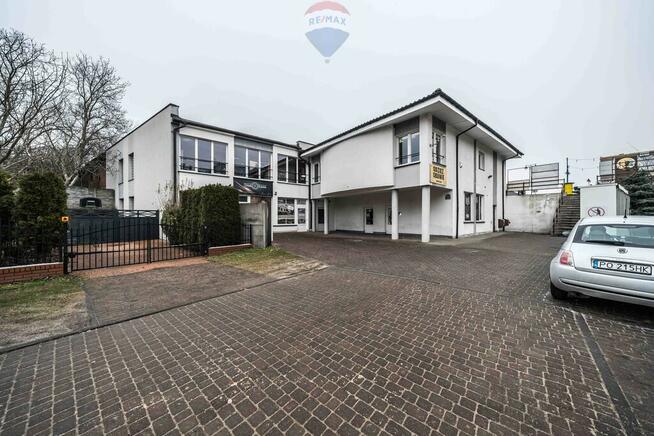 BUDYNEK USŁUGOWO BIUROWY W MUROWANEJ GOŚLINIE