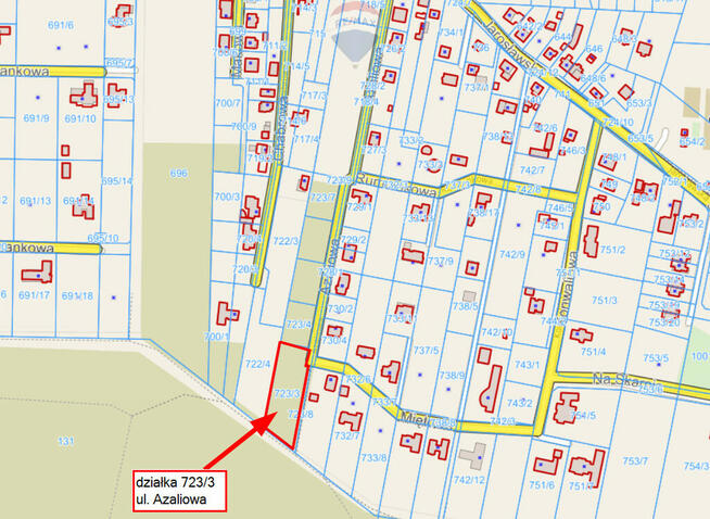 DZIAŁKA BUDOWLANA PUSZCZYKOWO K. WPN