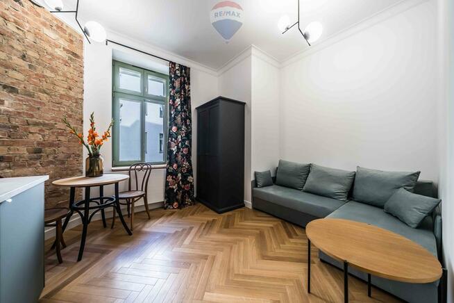 Śliczna kawalerka urządzona kamienica Jeżyce