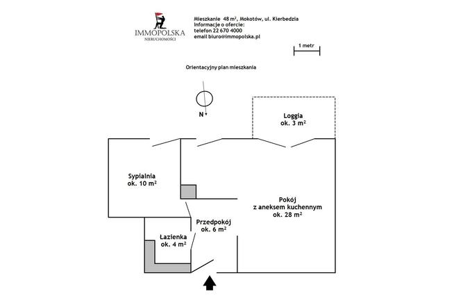 Mieszkanie Warszawa Mokotów, Sielce, Kierbedzia Stanisława