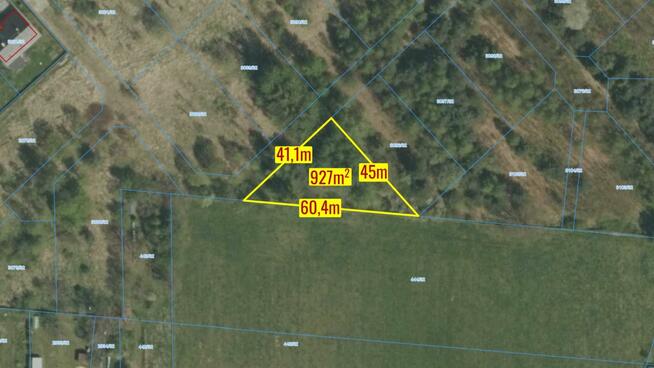 Działka budowlana Koszęcin, Słowików