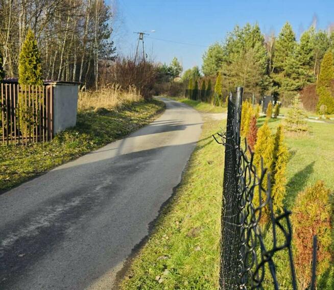 Działka pod budowę domu szeroka długa pod lasem