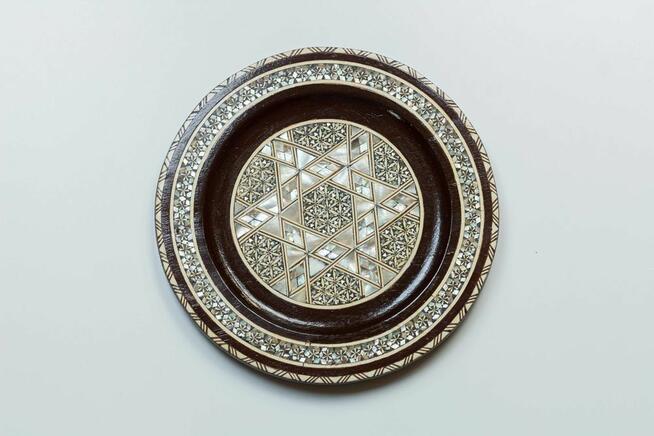 Talerz inkrustowany masą perłową - Australia