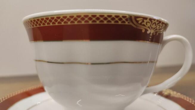 Serwis do kawy - porcelana japońska kpl