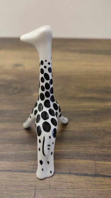 Porcelanowa figura Żyrafa - Ćmielów, projekt Hanny Orthwein