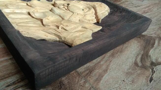 Płaskorzeźba - Klaun