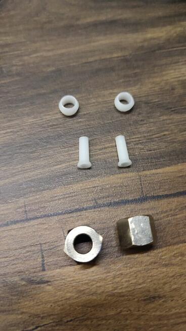 Wylewka podwójna do filtra osmat. (RO), czarny mat - Berg