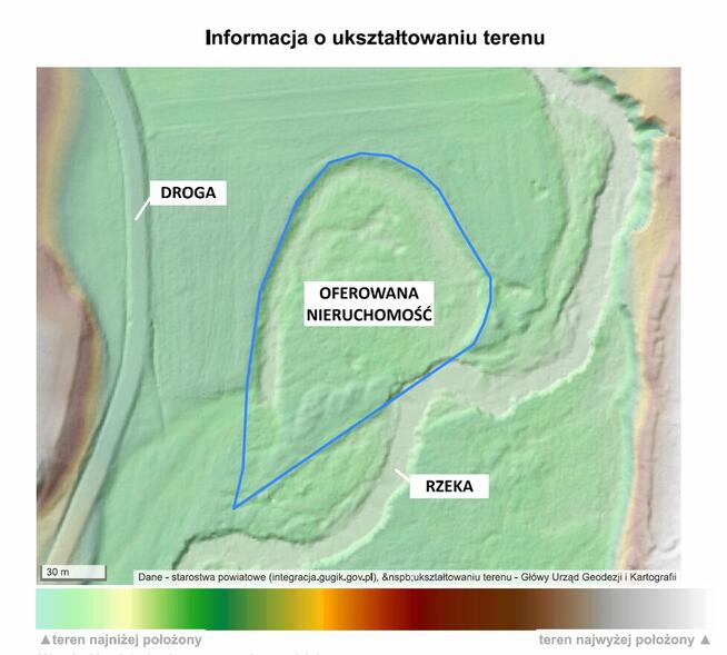 Działka rekreacyjna z dostępem do rzeki 1,1ha - 65.000 zł