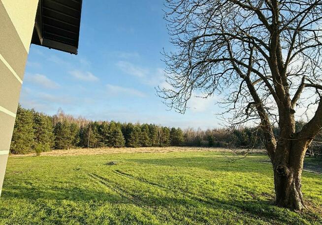 Działka pod budowę domu szeroka długa pod lasem