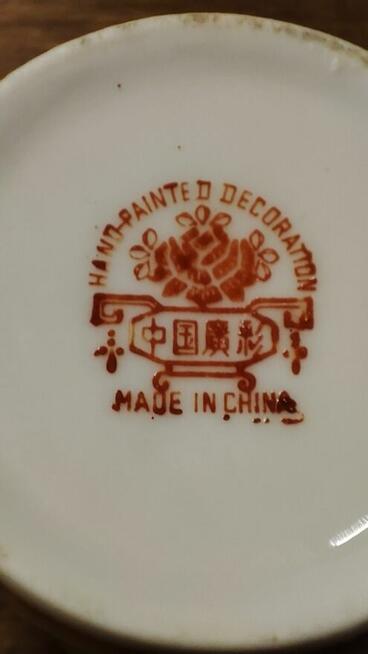 Serwis do kawy - porcelana chińska Vintage