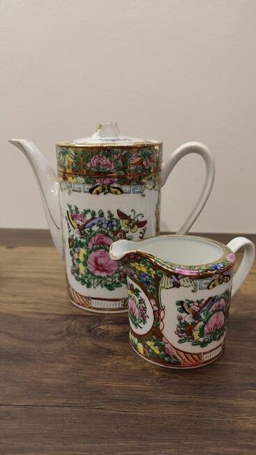Serwis do kawy - porcelana chińska Vintage