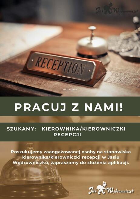 Kierownik Recepcji