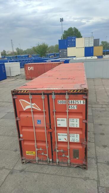 Sprzedam używany kontener morski 40HC CW dostępny od ręki