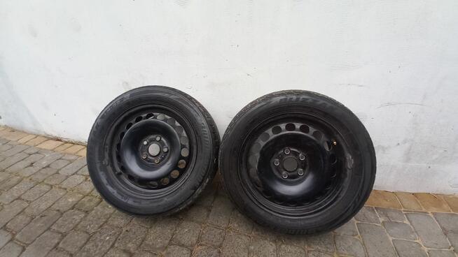 Felgi stalowe 16(5×112) orginalne vw z oponami zimowymi