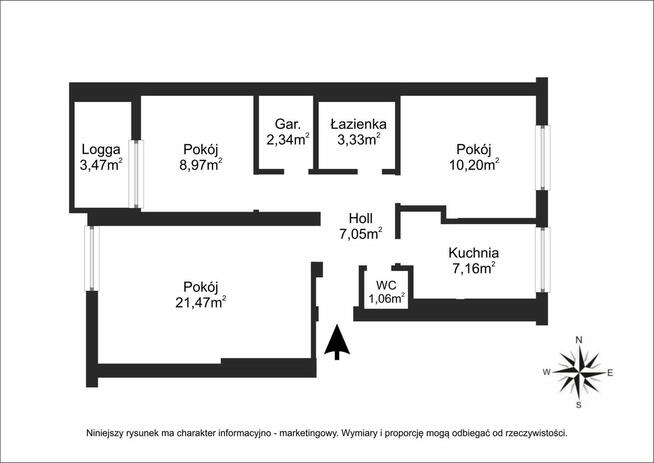 Sprzedam mieszkanie trezypokojowe Mokotów (Sadyba)