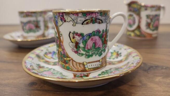 Serwis do kawy - porcelana chińska Vintage