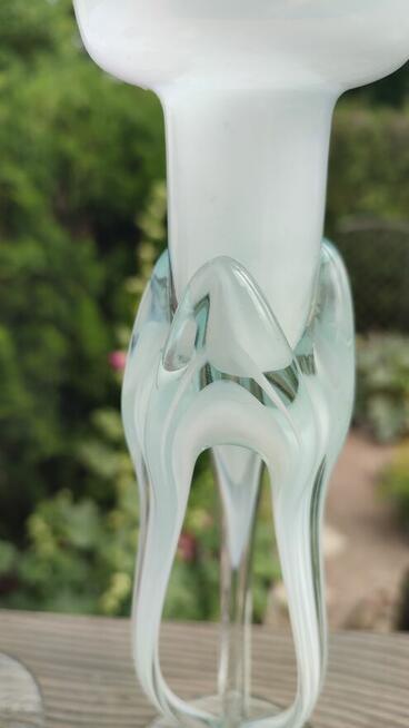 Świeczniki Huta Makora Krosno, Vintage - kpl 2szt